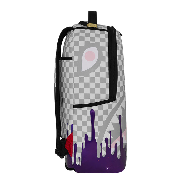 ZAINO UNISEX SPRAYGROUND CREAM SPACE DRIP GRIGIO E VIOLA