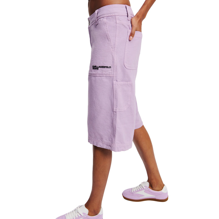 A3W10127 - Pantaloncini - Donna - KARL LAGERFELD - Lavanda - Casual - Sportivo