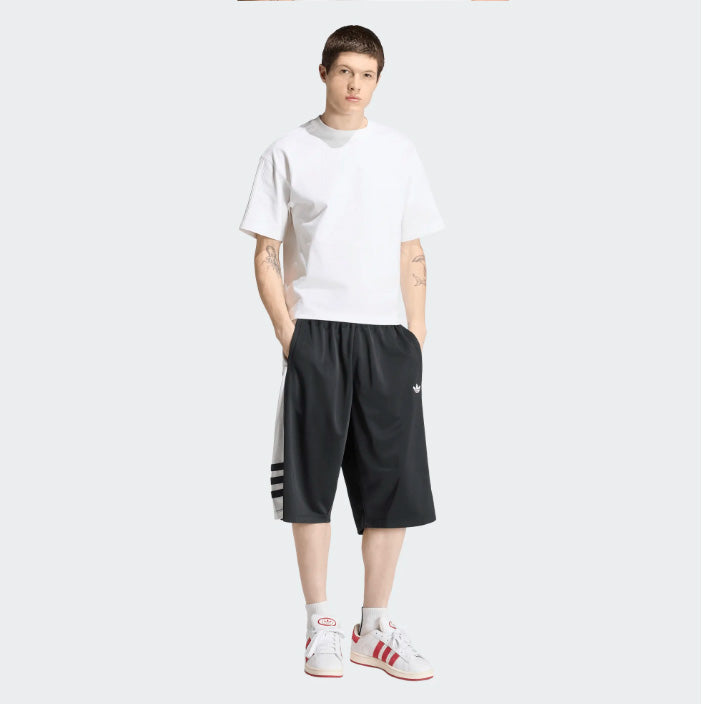 PANTALONCINI UOMO ADIDAS ORIGINALS ADICOLOR FIREBIRD NERI