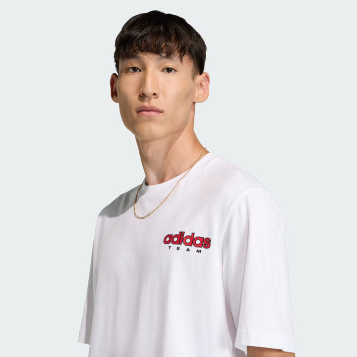 T-SHIRT ADIDAS ORIGINALS TEAM LOGO WHITE