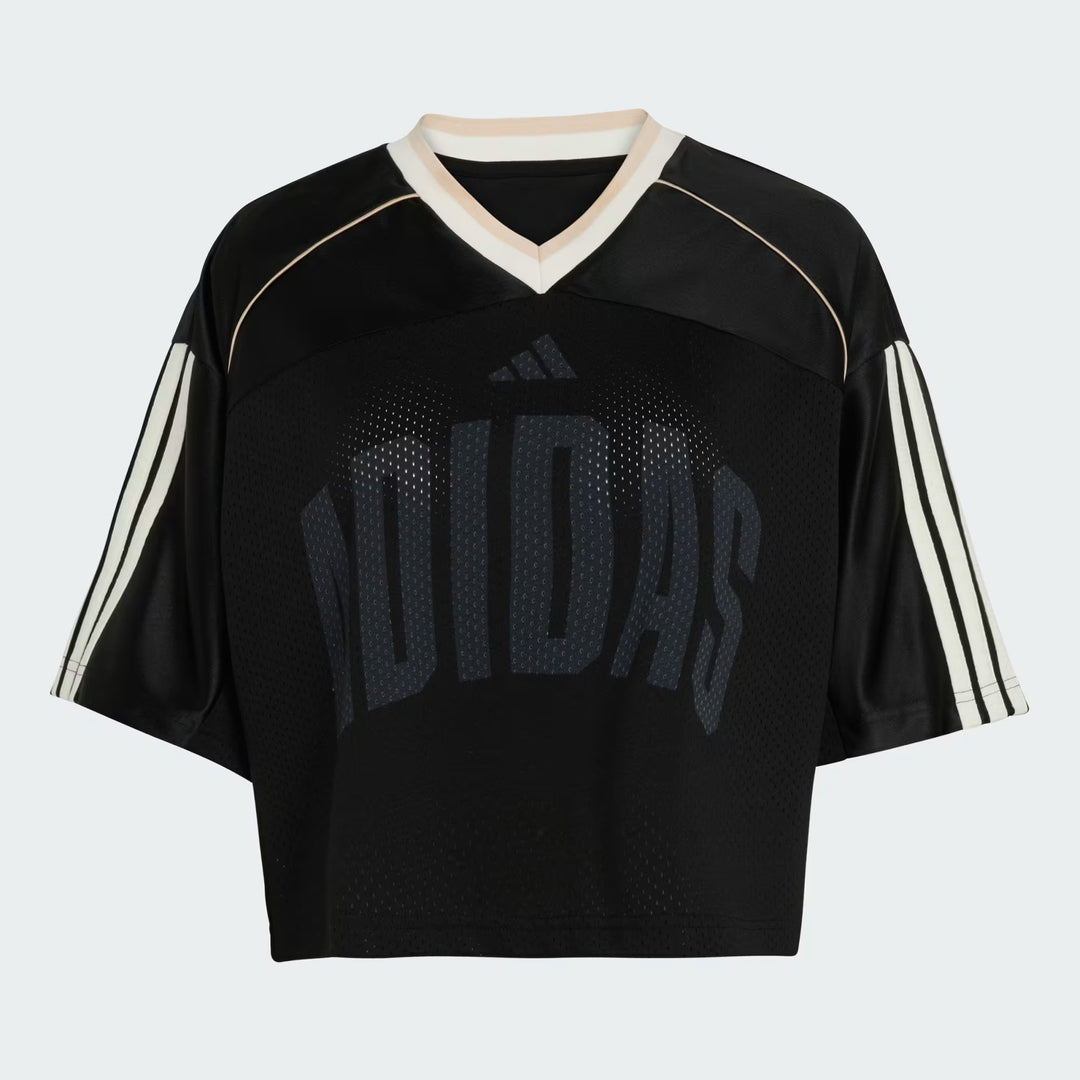 T-SHIRT CROP ADIDAS MESH BLACK WOMEN