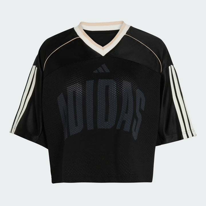 T-SHIRT CROP ADIDAS MESH BLACK WOMEN