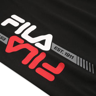 FAT0697 - Felpe - Fila - Bambini - Cappuccio - CLASSIC PURE HOODY - Nera - Comfort - Morbida - Comoda - Tempo Libero & Scuola - Abbigliamento Autunno Inverno