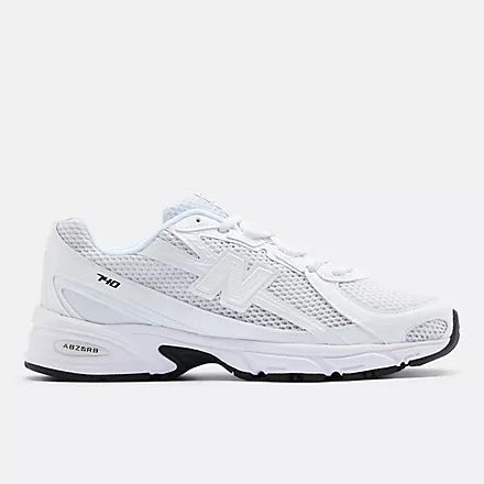 SCARPE NEW BALANCE 740 U740WW2 WHITE SILVER MARSHMALLOW BIANCO UOMO