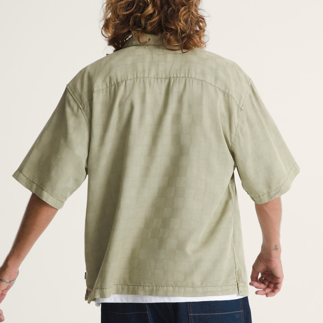 CAMICIA UOMO VANS VAN DOREN CHECK CAMP VERDE SALVIA
