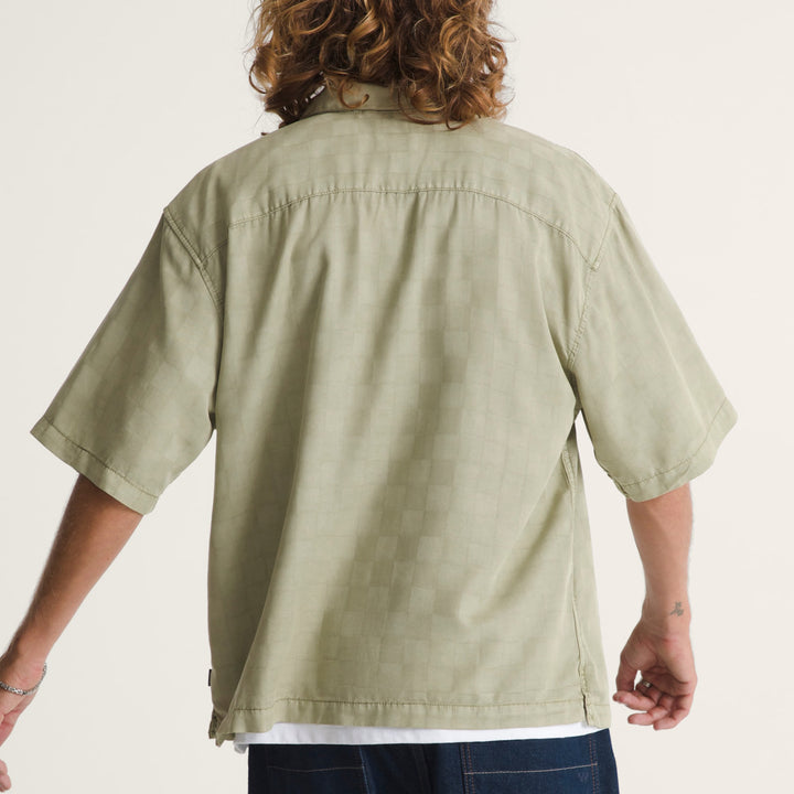CAMICIA UOMO VANS VAN DOREN CHECK CAMP VERDE SALVIA