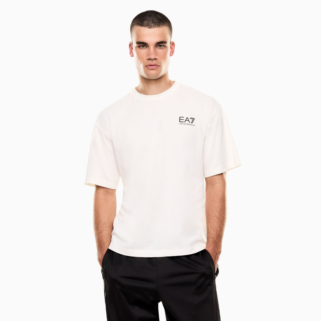 T-SHIRT UOMO EA7 EMPORIO ARMANI CON LOGO SUL PETTO