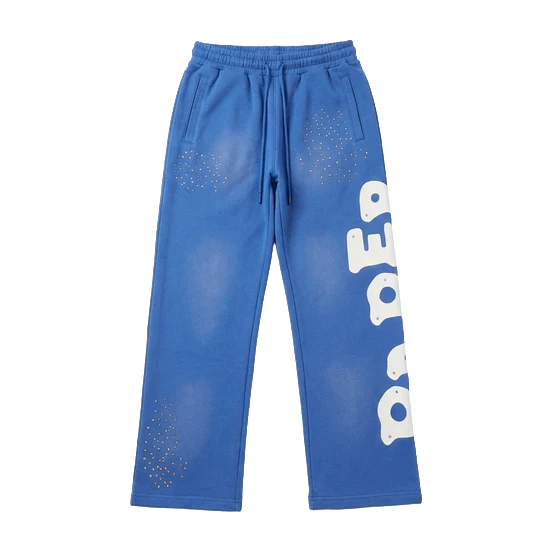 PANTALONI TUTA UOMO PAPER MONEY SP5DER RHINESTONE PUNK V2