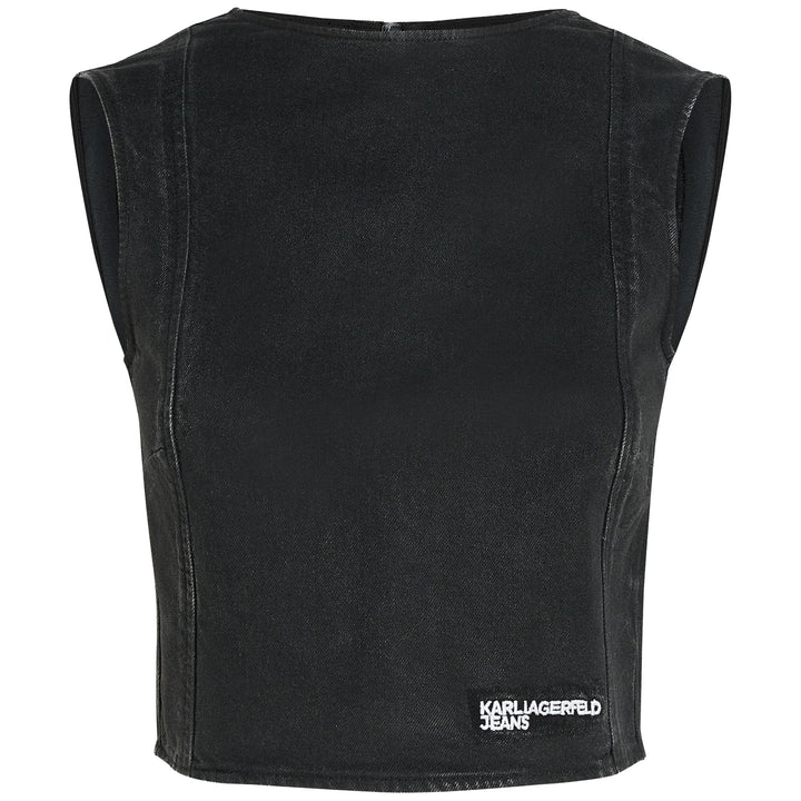 A3W11003 - T-Shirt e Polo - Donna - KARL LAGERFELD - Versatile - Casual - Look Nitido - Design Classico