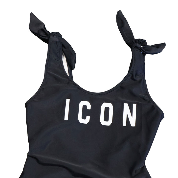 COSTUME INTERO ICON LOGO BLACK JUNIOR & TEEN