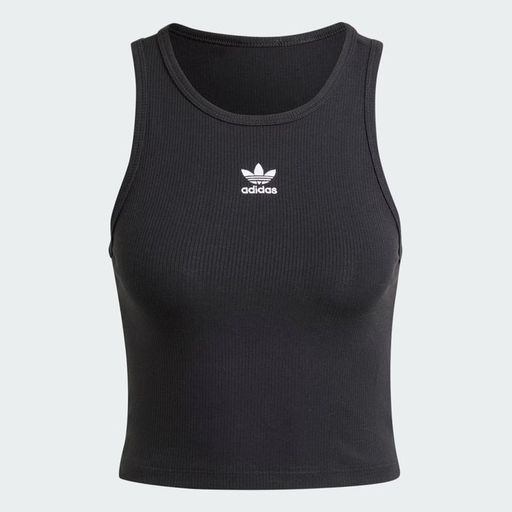 TOP ADIDAS ORIGINALS ESSENTIALS RIBBED BLACK