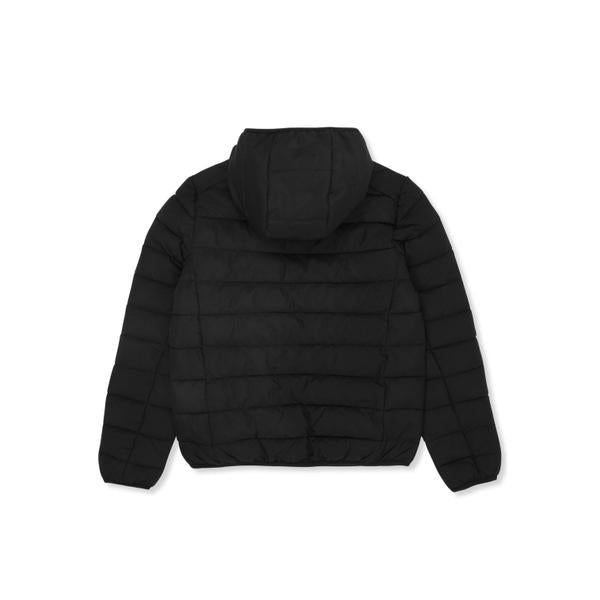 FAT0718 - Giacche - Fila - Bambini - MONTEGIOVE REGULAR LIGHTWEIGHT - Nero - Cappuccio -Protezione Freddo - Traspirante - Look Sportivo Moderno - Chiusura Full Zip - Versatile - Abbigliamento Autunno Inverno