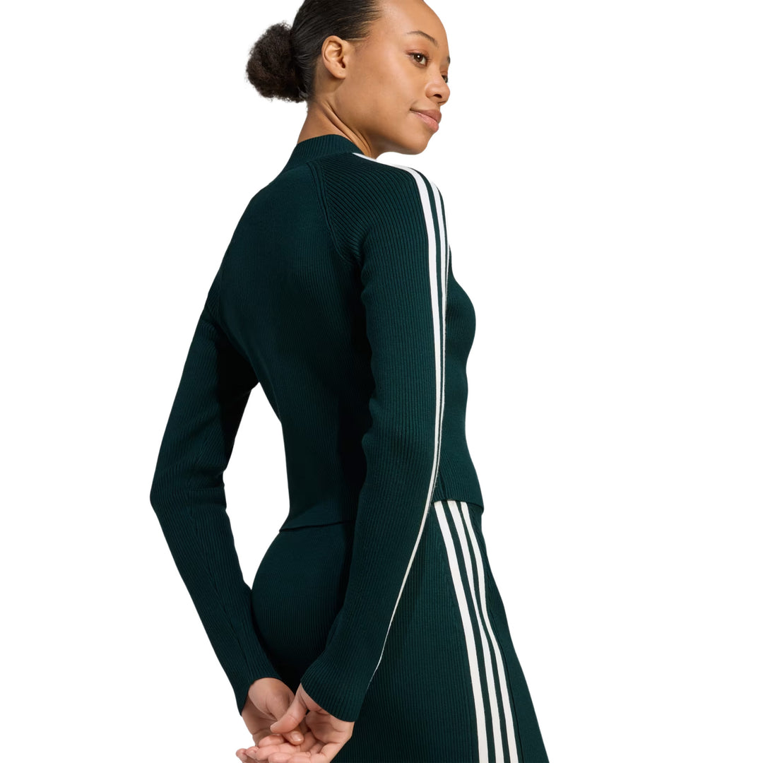 JY2599 - FE - Adidas - ORIGINALS CROPPED RIBBED - Donna - Verde - Stile Moderno - Crop Top -