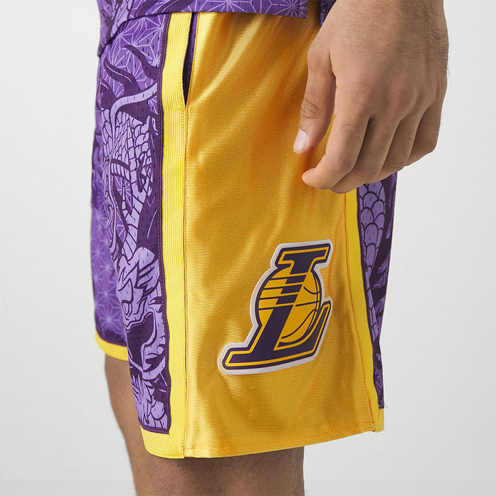 PFSW7280-LAL09PPPPURP - Pantaloncini - Mitchell & Ness