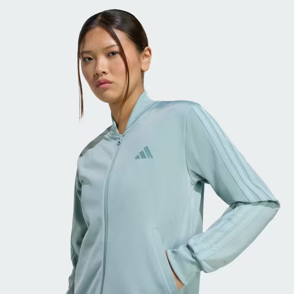 TUTA ADIDAS ESSENTIALS 3-STRIPES VERDE TURCHESE