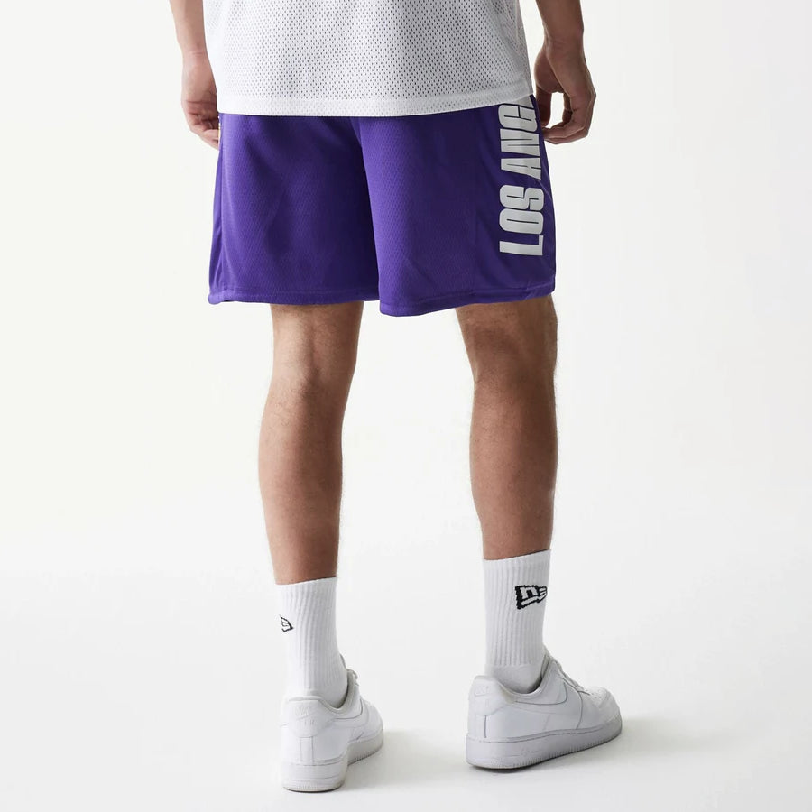 PANTALONCINI NIKE NBA SWINGMAN LOS ANGELES LAKERS ICON EDITION VIOLA 60771596