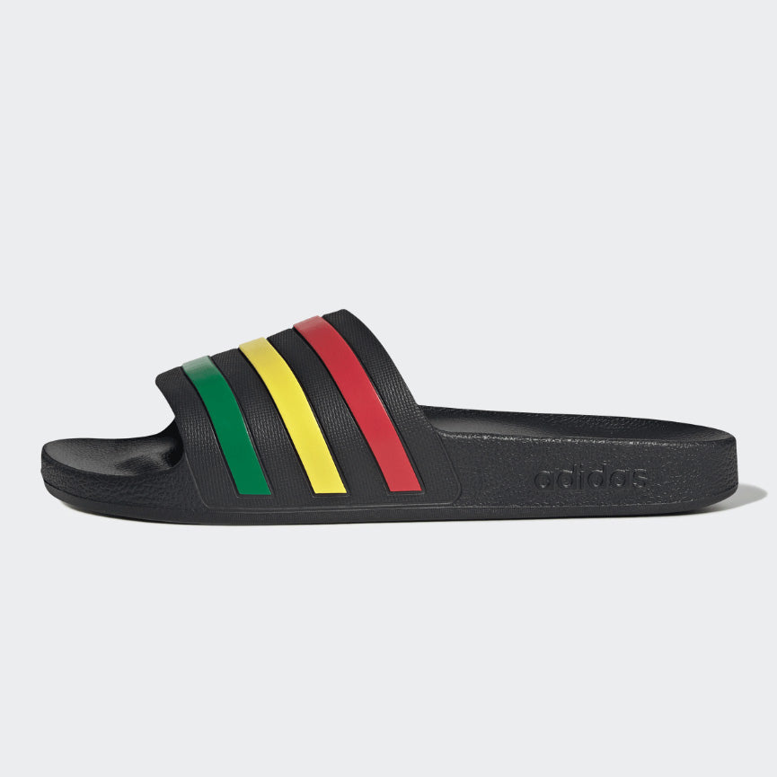 CIABATTE ADIDAS ADILETTE AQUA BLACK/JAMAICA STYLE