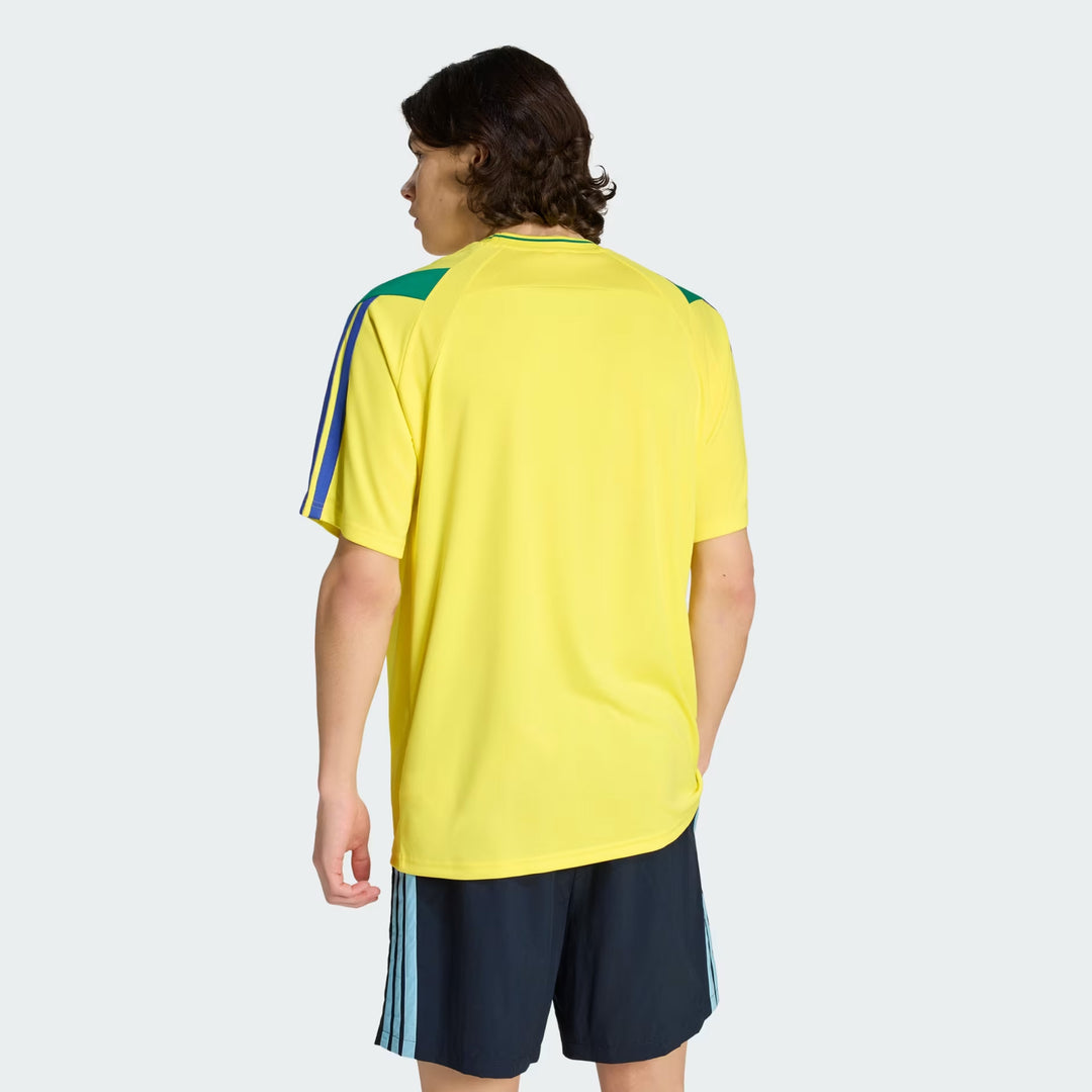 T-SHIRT UOMO ADIDAS ORIGINALS COLORE GIALLO ZOLFO