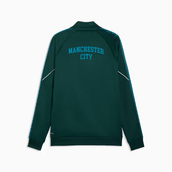 GIACCA PUMA MANCHESTER CITY FC KING ANTHEM 782173 GRIGIO VERDE UOMO