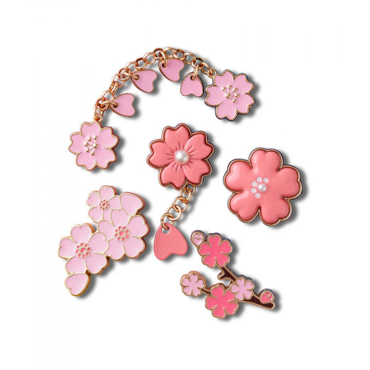 SET 5 CHARMS CROCS JIBBITZ™ BLOOMING CHERRY BLOSSOM