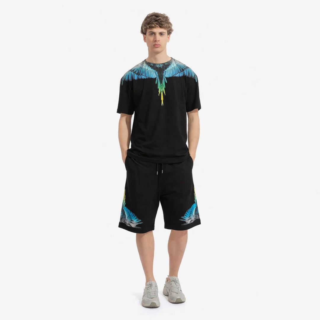 T-SHIRT MARCELO BURLON WINGS COLORADO COTTON UOMO