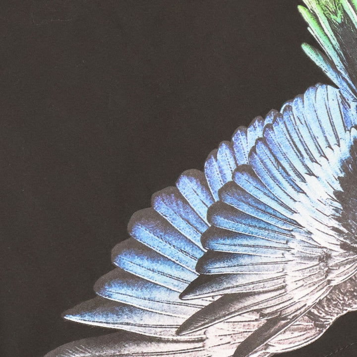 BERMUDA MARCELO BURLON WINGS BLACK JUNIOR