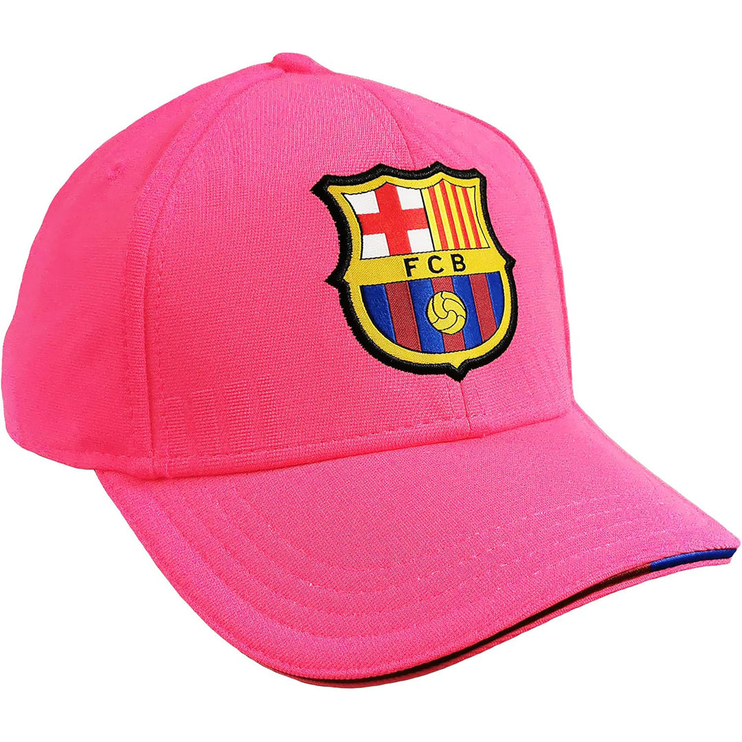 5001GBAW - Cappelli - Uomo - F.C. BARCELONA - Blaugrana - Baseball Classico - Visiera Pre-Curvata - Regolabile - Stemma Ricamato - Accessori