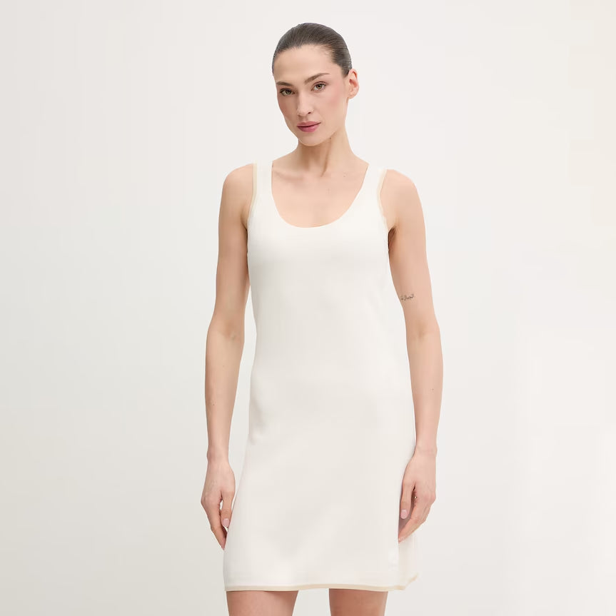 ABITO DONNA EA7 EMPORIO ARMANI SENZA MANICHE BIANCO