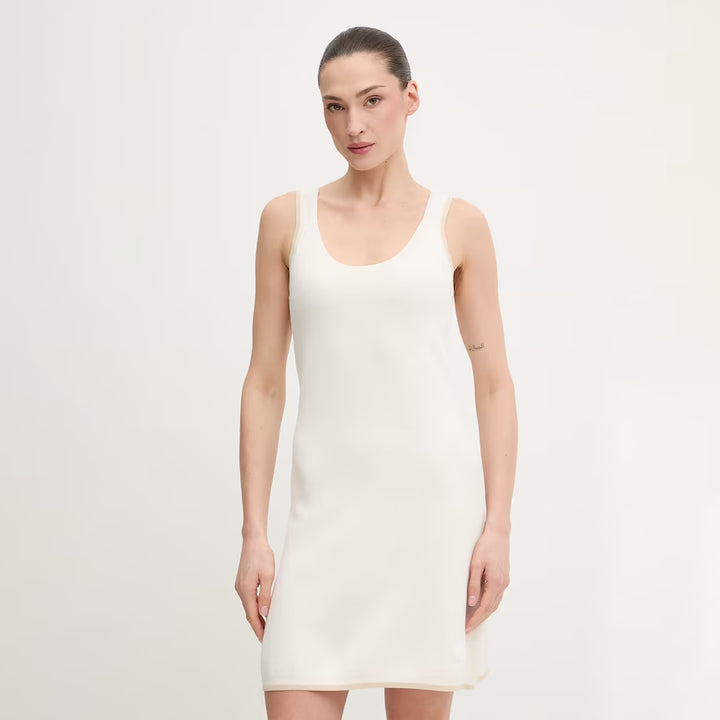 ABITO DONNA EA7 EMPORIO ARMANI SENZA MANICHE BIANCO