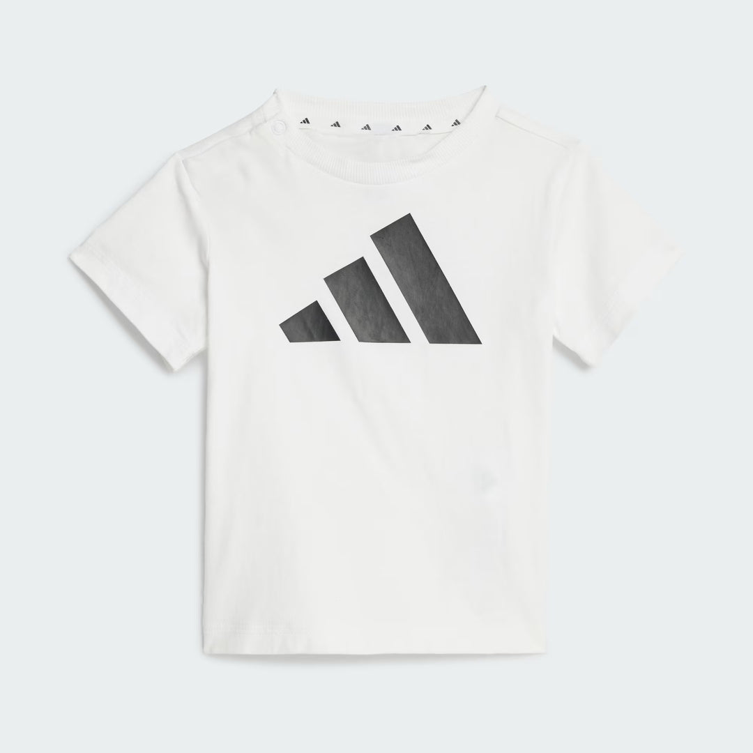 COMPLETINO ADIDAS ESSENTIALS TEE INFANT BIANCO/NERO