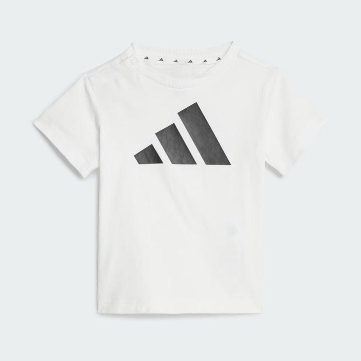 COMPLETINO ADIDAS ESSENTIALS TEE INFANT BIANCO/NERO