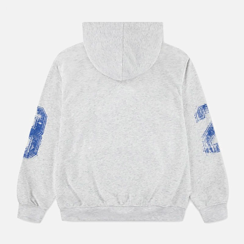 95F099 - FELPE CON CAPPUCCIO JORDAN MVP FLEECE BAMBINI - NERO/GRIGIO