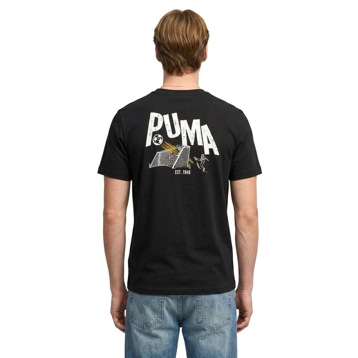 T-SHIRT UOMO PUMA SMALL LOGO GOLD