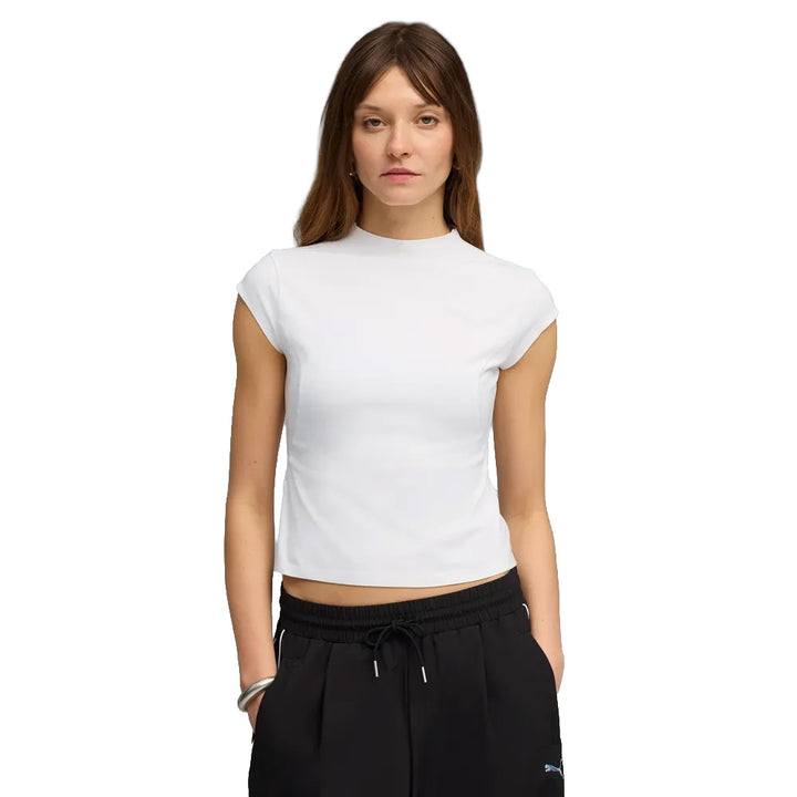 CANOTTA SPORTIVA PUMA ESS SLEEVELESS 634568 DONNA BIANCO & TORTORA