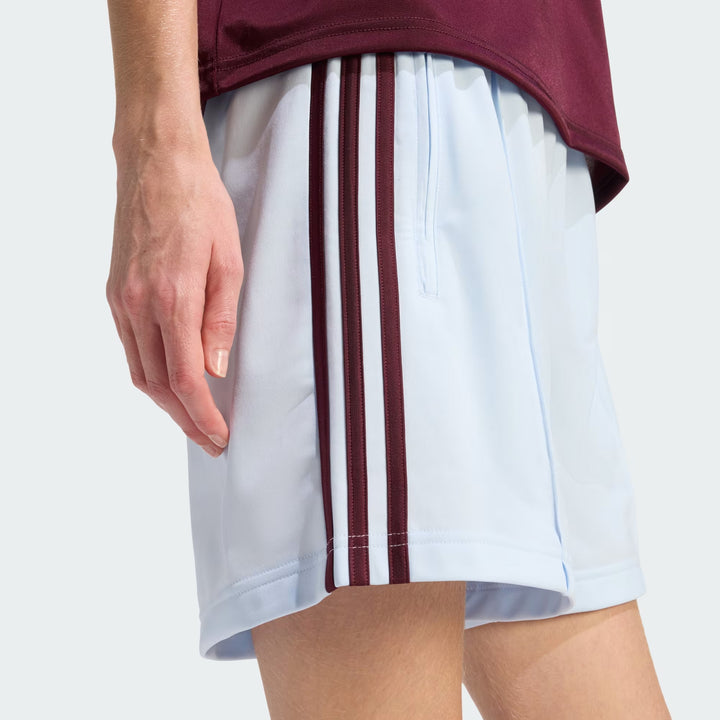 PANTALONCINI DONNA ADIDAS ORIGINALS ADICOLOR FIREBIRD AZZURRI