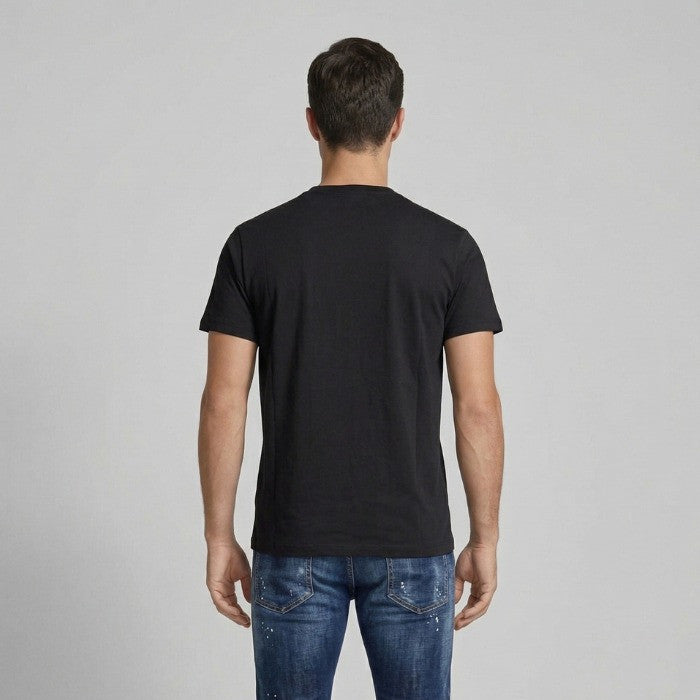 T-SHIRT UOMO DROP SEASON 2 ESSENTIAL MAXI LOGO A CONTRASTO