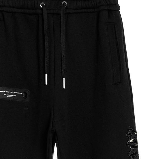 MW093050103 - Pantaloni - Uomo - MWM - JOGGER/CARGO - Nero - Versatile - Look Strutturato - Monocromatico - Minimalista - Comfort Urbano - Look Casual - Moderno