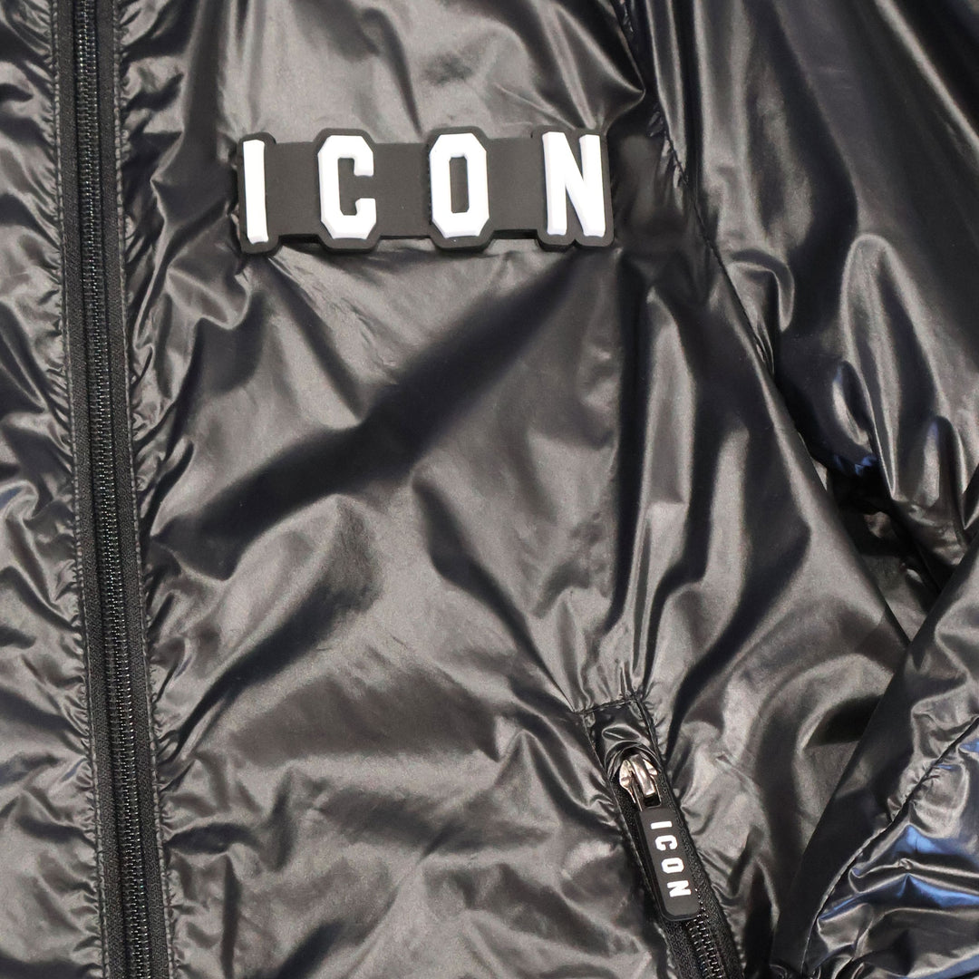 GIUBBOTTO ICON LOGO BLACK JUNIOR