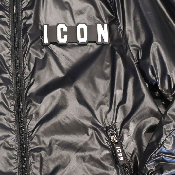 GIUBBOTTO ICON LOGO BLACK JUNIOR
