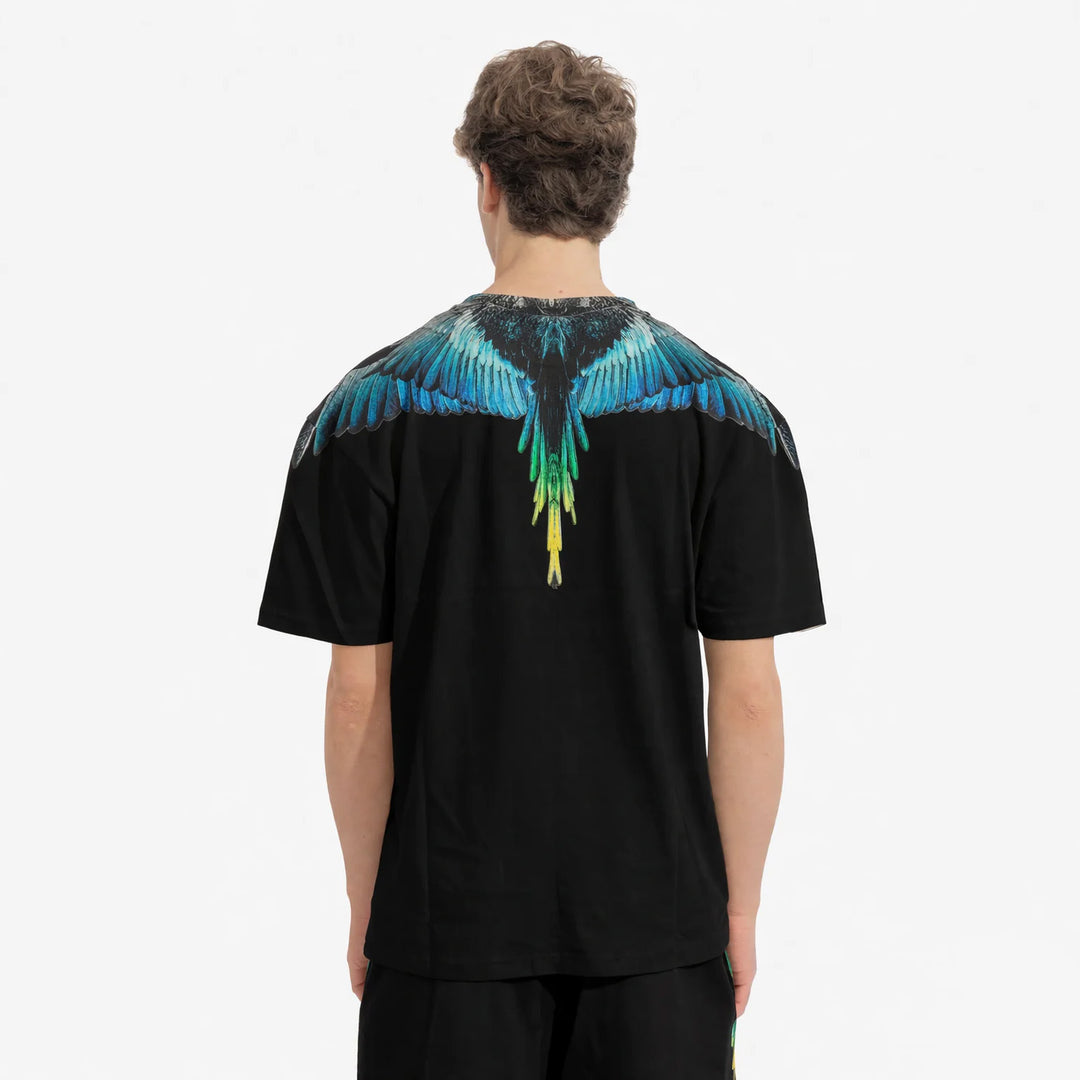 T-SHIRT MARCELO BURLON WINGS COLORADO COTTON UOMO