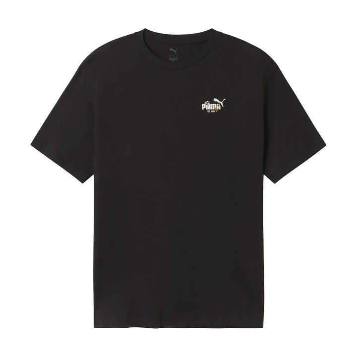 T-SHIRT UOMO PUMA SMALL LOGO GOLD