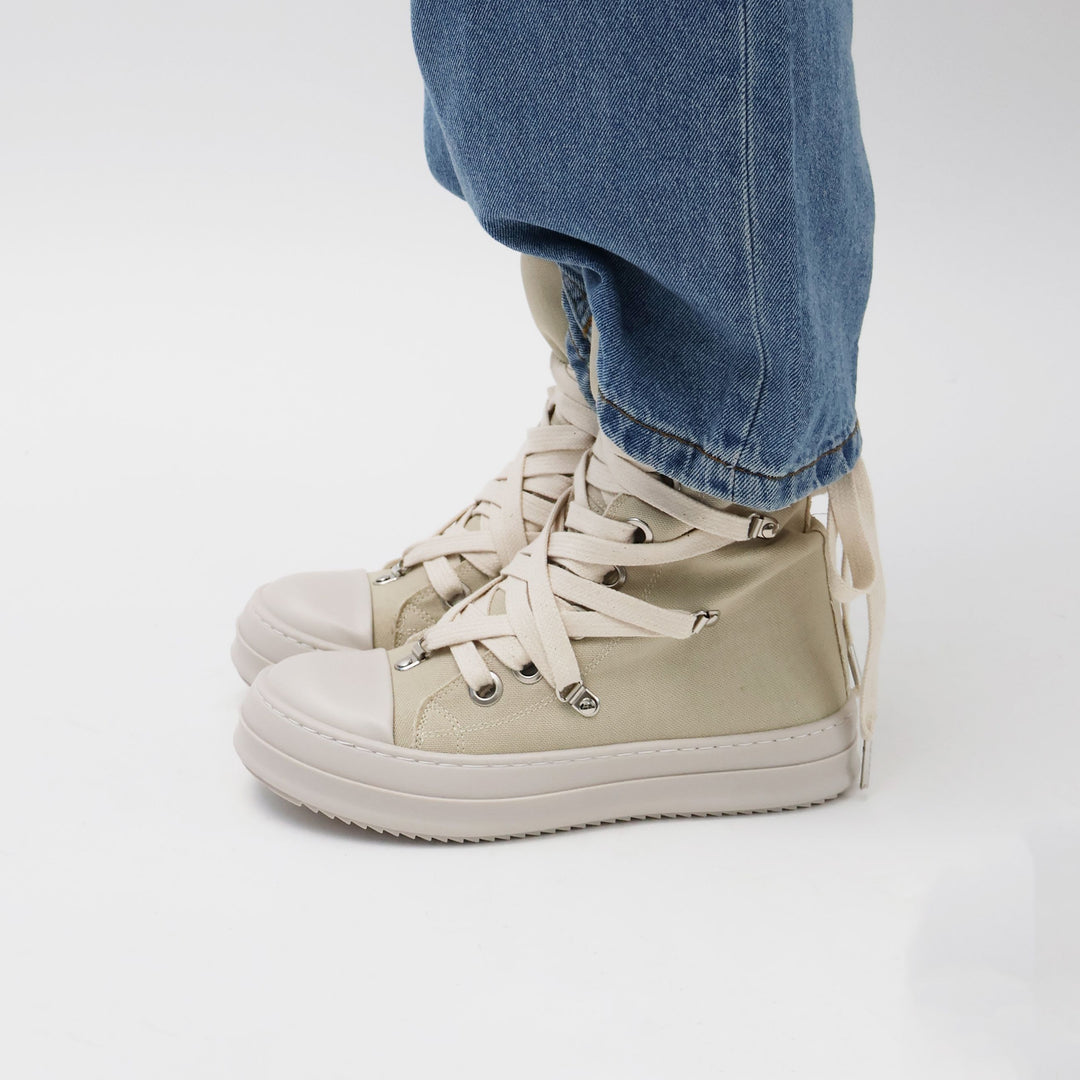 SNEAKERS THEATER TELA GANCI HIGH-TOP BLACK/BEIGE