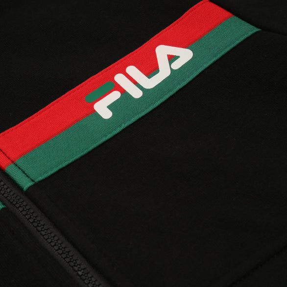 FAK0441 - Felpe - Fila - Bambini/Ragazzi - DESANA COLOR BLOCK - Cromatica - Tessuto - Comodo - Design Vibrante - Look Sportivo - Chiusura Full Zip - Dinamica - Abbigliamento Autunno Inverno