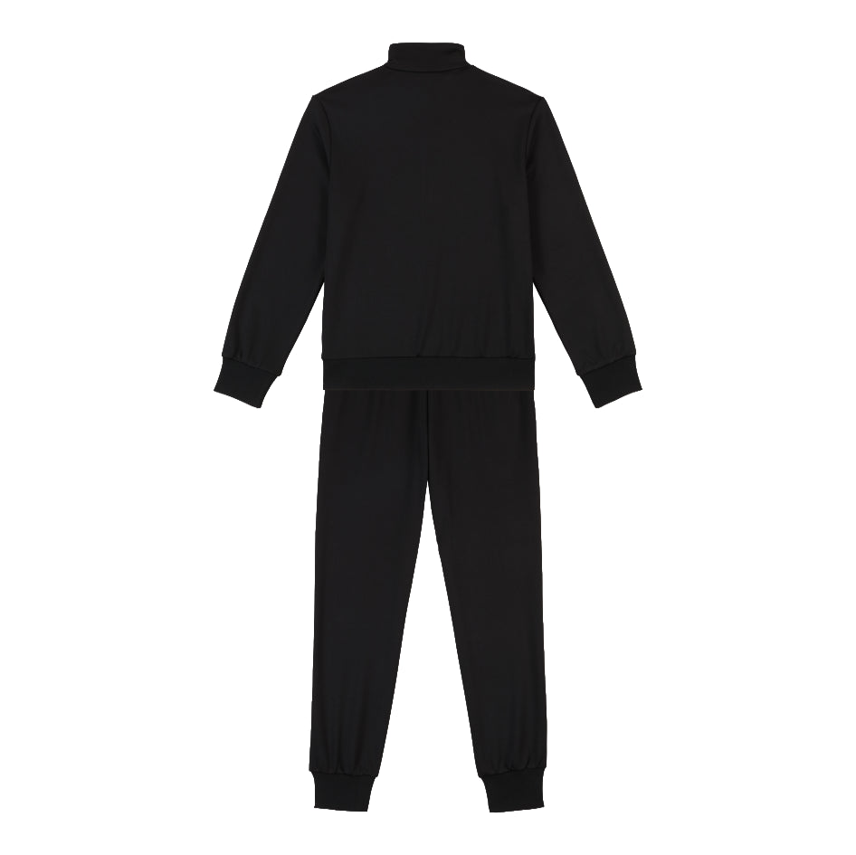 FAT0702 - Tute - Fila - Bambini - Completa - TROVO REGULAR - Sportiva - Confortevole - Logo Classico - Nera - Palestra - Tempo Libero - Abbigliamento Autunno Inverno