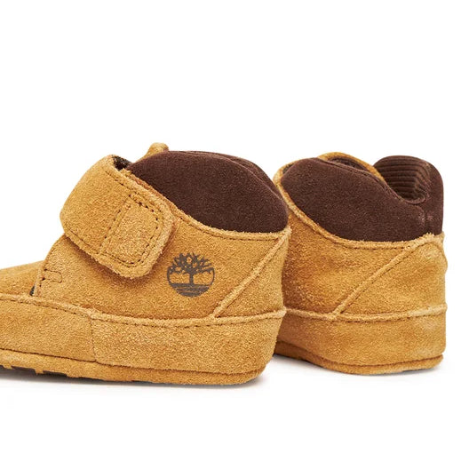 TB0A6H8GEZ01 - TIMBERLAND SCARPINE NEONATO UNISEX CRIB BOOTIE MID – MARRONE/GIALLO