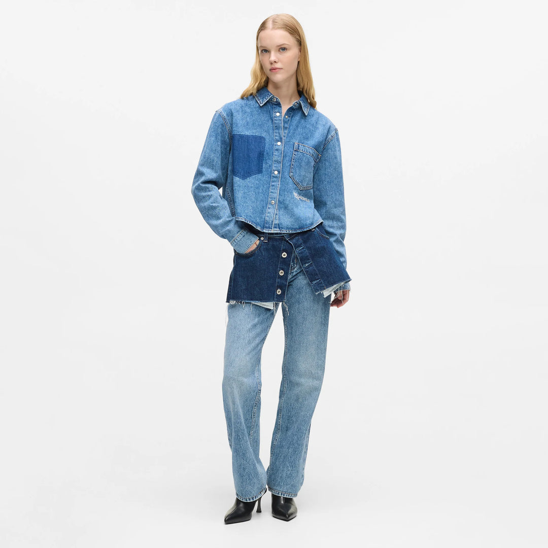 JEANS A SIGARETTA KARL LAGERFELD DESIGN MULTISTRATO DONNA