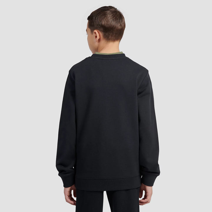 FELPA STACKED LOGO GIROCOLLO NEW BALANCE