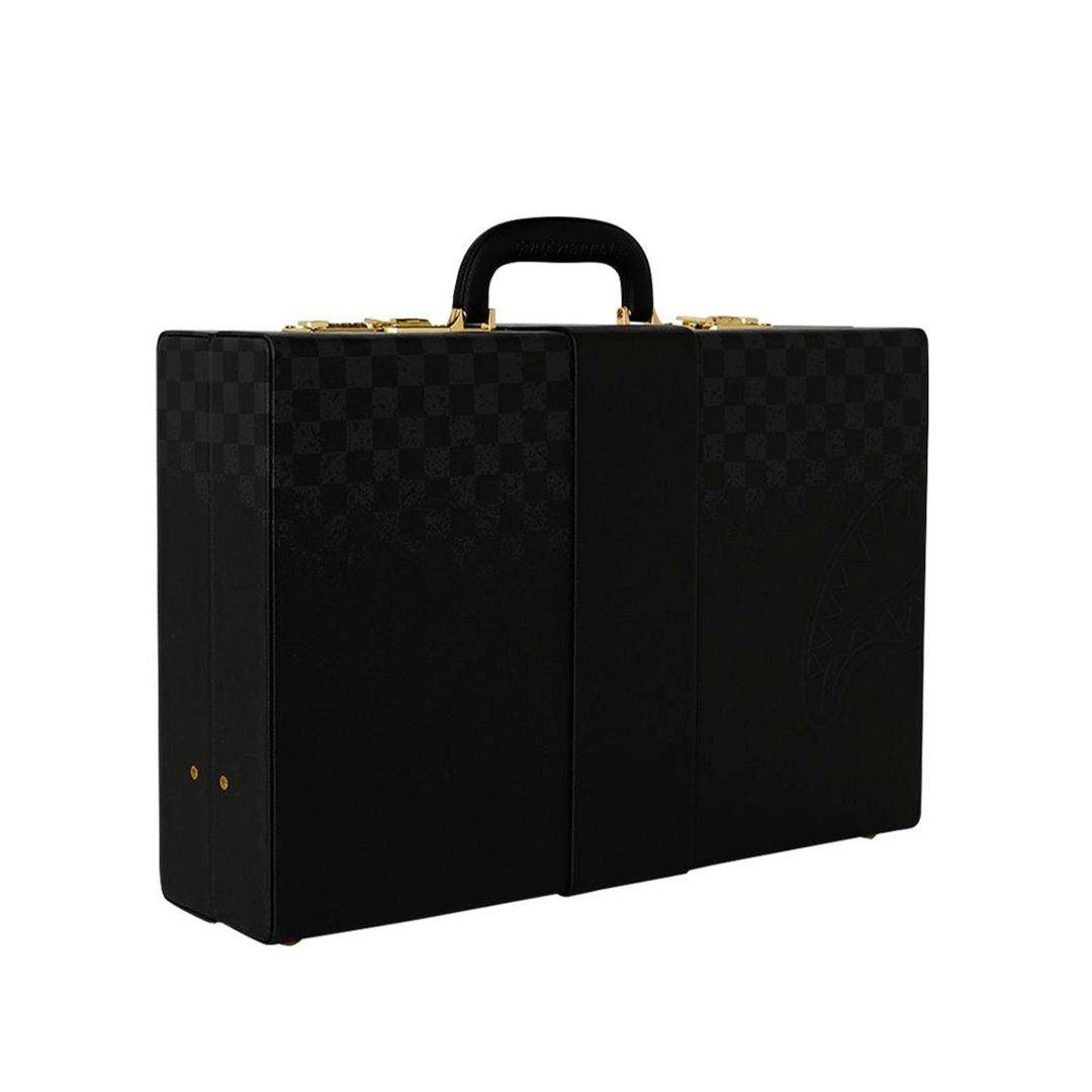 BORSA A MANO SPRAYGROUND SPRITZ SHARK BUBBLE BAG PELLE VEGANA NERA 910B8346NSZ