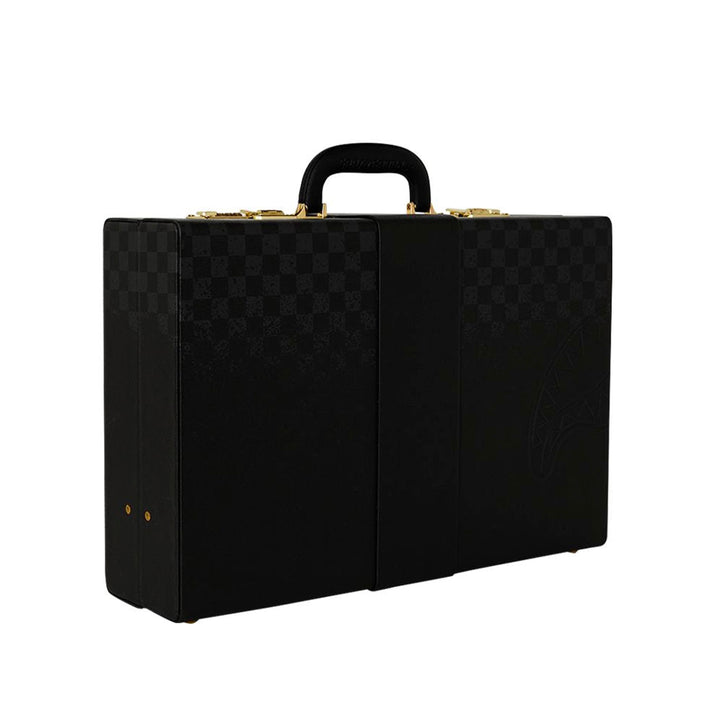 BORSA A MANO SPRAYGROUND SPRITZ SHARK BUBBLE BAG PELLE VEGANA NERA 910B8346NSZ