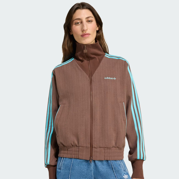 GIACCA ADIDAS ORIGINALS TAILORED TRACK JACKET MARRONE E AZZURRA